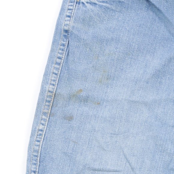 70s Mens 32x30 Flared Chambray Jeans USA Talon 42 - Picture 5 of 8